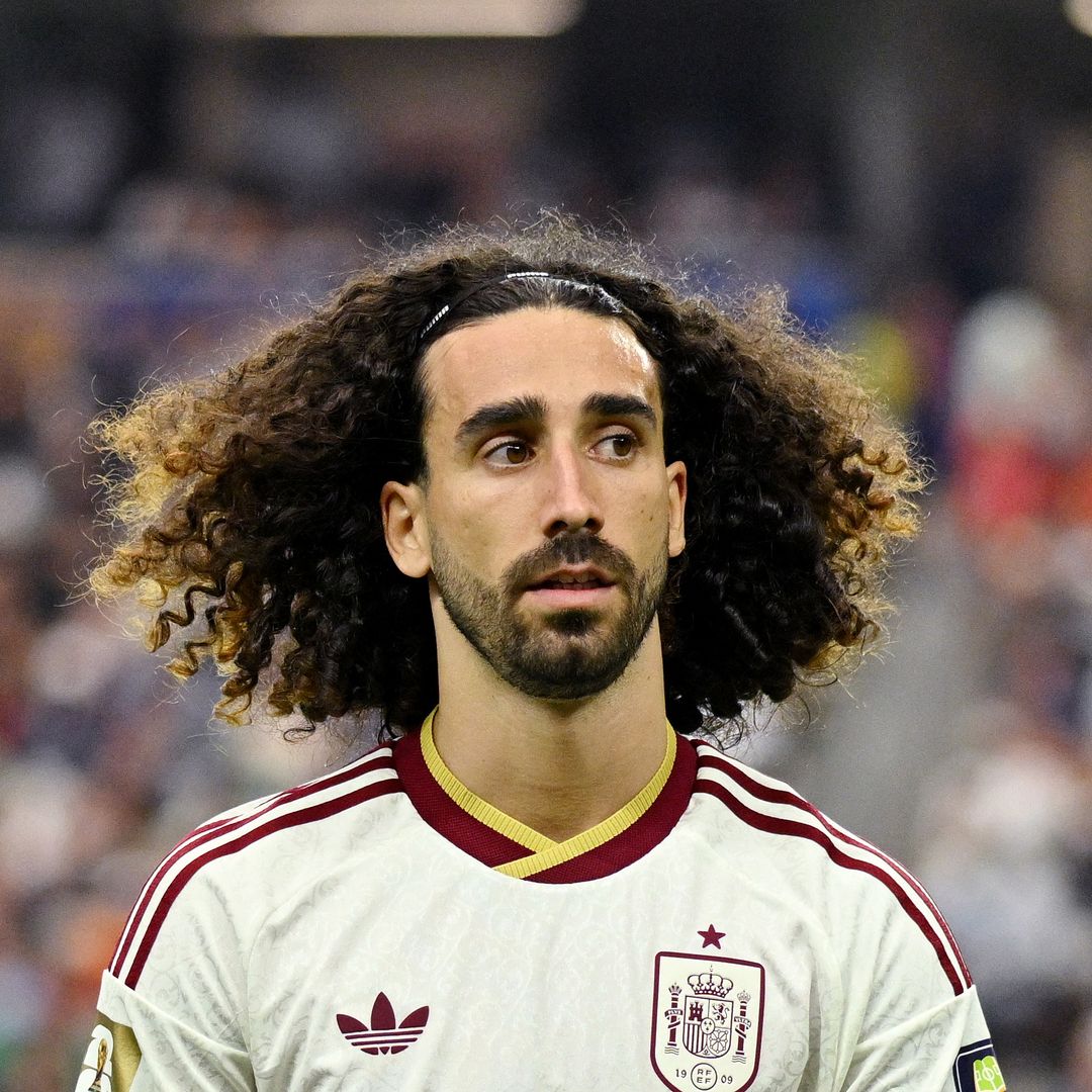 El lateral izquierdo de la selección española, Marc Cucurella. Foto: Reuters